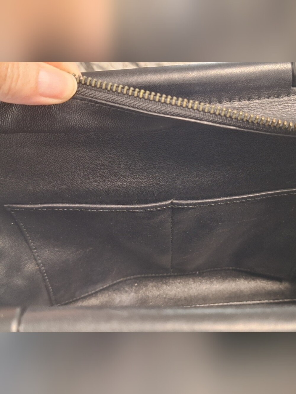 Coach Drifter CarryAll Satchel, Black Leather, EUC - Picture 8 of 10